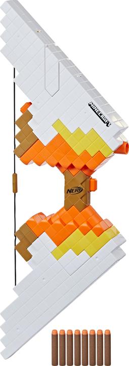 Actual product image Nerf Minecraft motorised sabrewing bow fires darts