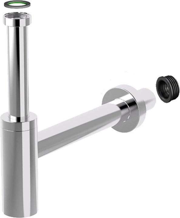 Actual product image Diaqua Lavabosiphon Profi-Line 1 1/4 x Ø 40 mm, chrome-plated (Bottle siphon, 1 1/4")