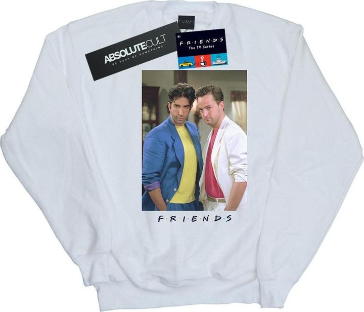 Actual product image Friends Womens/Ladies Ross And Chandler College Sweatshirt (XXL)