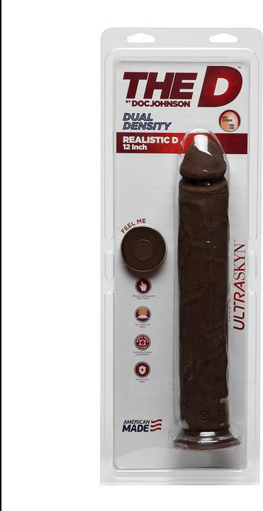 Actual product image Doc Johnson Realistic D - 12 Inch Ultraskyn