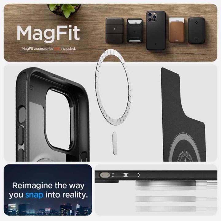 Produktbild Spigen Sigen MAG ARMOR FÜR IPHONE 14 PRO MATTSCHWARZ (Apple iPhone 14 Pro)