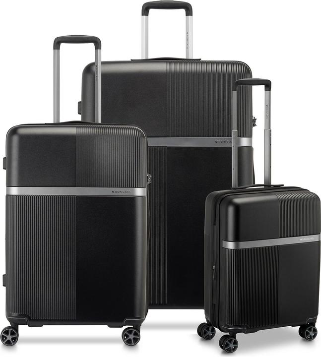 Image du produit Roncato Airglam Set de valises à 4 roulettes 3 pièces avec soufflet extensible (236 l, XL (à partir de 115l))