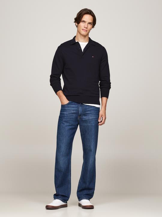 Image du produit Tommy Hilfiger Trui met kasjmier - Heren - Donkerblauw - Maat M (M)