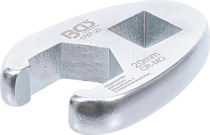 Produktbild BGS Hahnenfussschlüssel | Antrieb Innenvierkant 12,5 mm (1/2") | SW 20 mm (20 mm)