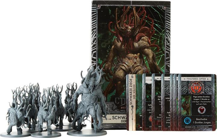 Actual product image Cmon CMND0114 - Death May The: black goat of forests - Cthulhu (extension, DE edition) (German)