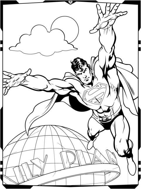 Image du produit DC Superman: Superstarker Malblock