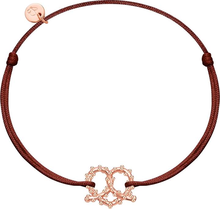 Glanzstücke München Damen Armband Herz-Breze - 36388 (22 cm, Sterling Silber)