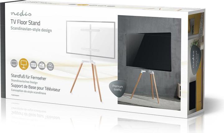 Produktbild Nedis TV Bodenständer 50 - 65 " maximal unterstützes Bildschirmgewicht: 35 kg Scandinavian Design d (65", 35 kg)