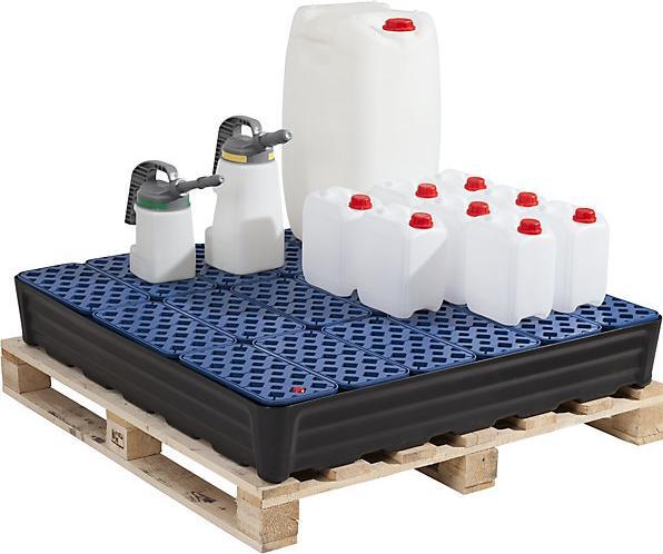 Actual product image eurokraft pro PE sump tray for small containers