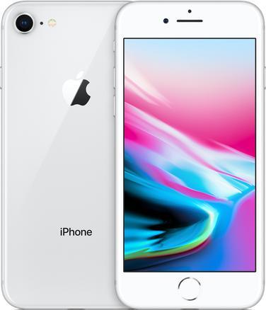 Actual product image Re!commerce iPhone 8 (64 GB, Silver, 4.70", 12 Mpx, Single SIM, A / Like new)