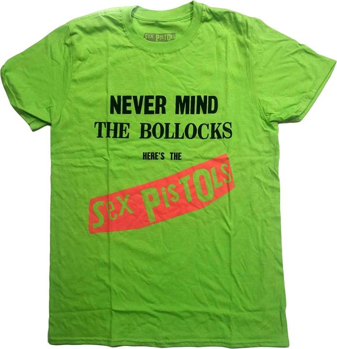 Immagine prodotto Sex Pistols Maglietta unisexe adulte Never Mind The Bollocks Original Album (Taglia unica)