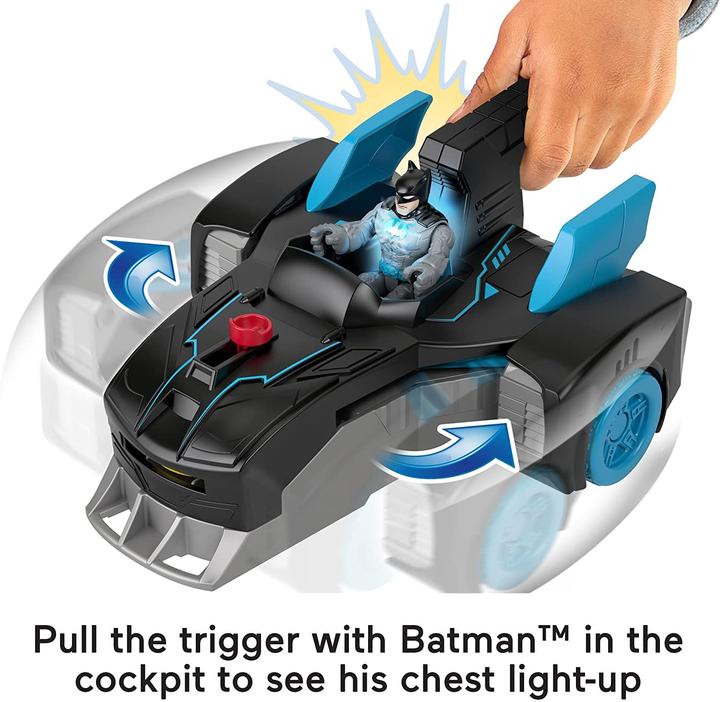 Actual product image Mattel Bat-Tech 2-in-1 Batmobile & Batwing