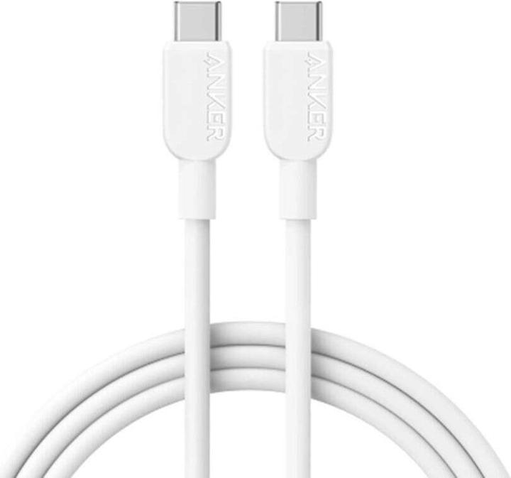 Anker Kabel 240W USB-C do USB-C 1.8m biały (1.80 m, USB 3.1, 240 W)