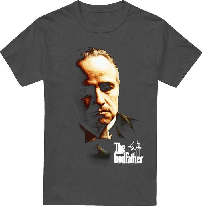 Actual product image The Godfather Unisex Adult Don Vito Corleone T-Shirt (M)