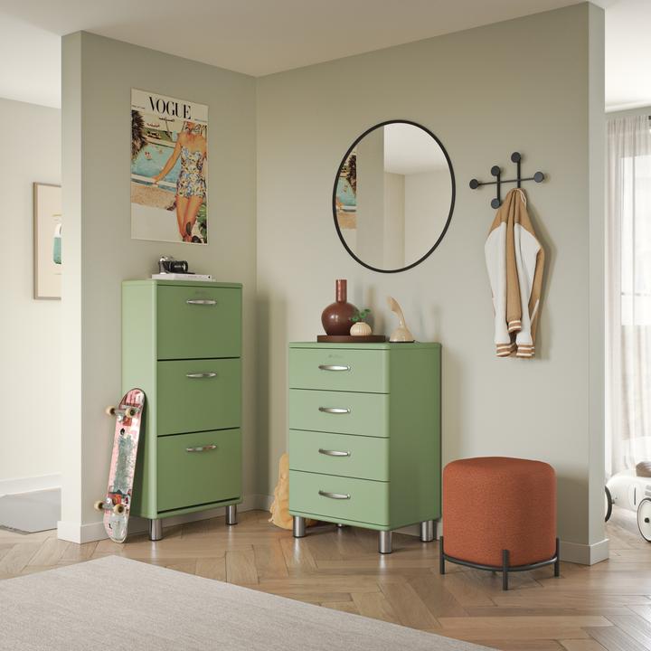 Produktbild tenzo Malibu Kommode 4 Schubladen (60 x 41 x 92 cm)