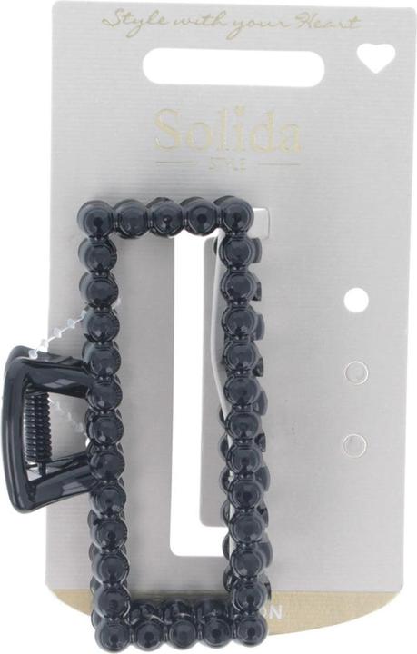 Image du produit Solida Pince à cheveux avec strass noir