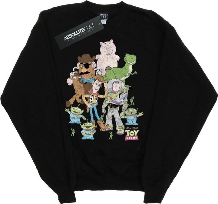 Actual product image Disney Girls Toy Story Group Sweatshirt (128)