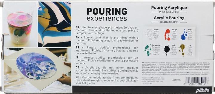 Immagine prodotto Pebeo Set Pouring 6X118Ml (118 ml)