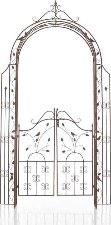 Swisshandel24 Rosenbogen Grenada, antik braun (36 cm, 144 cm)