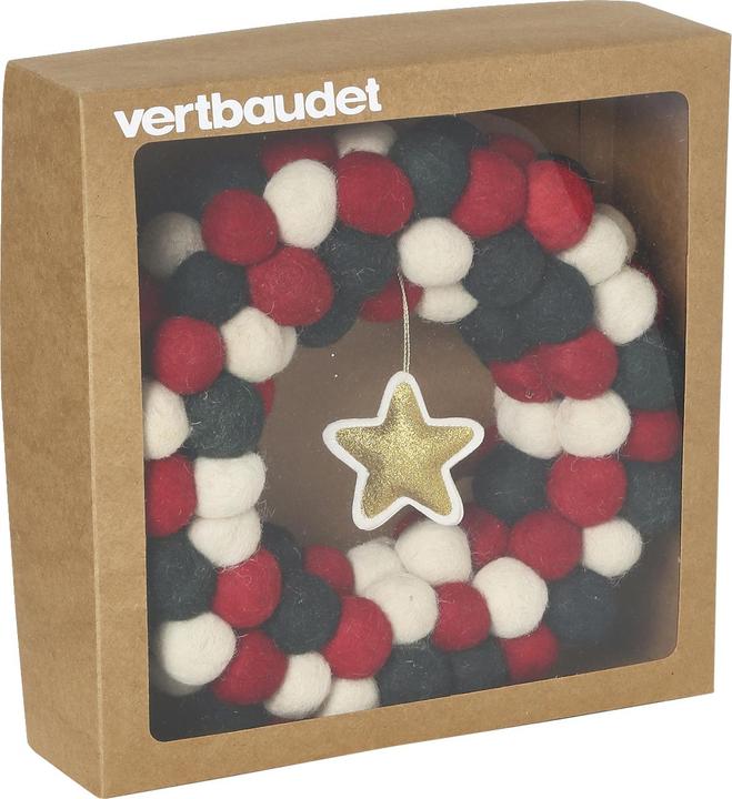 Produktbild Vertbaudet Weihnachtskranz aus Filz