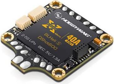 Actual product image Hobbywing XRotor Micro 40A 2-5S 4in1 ESC