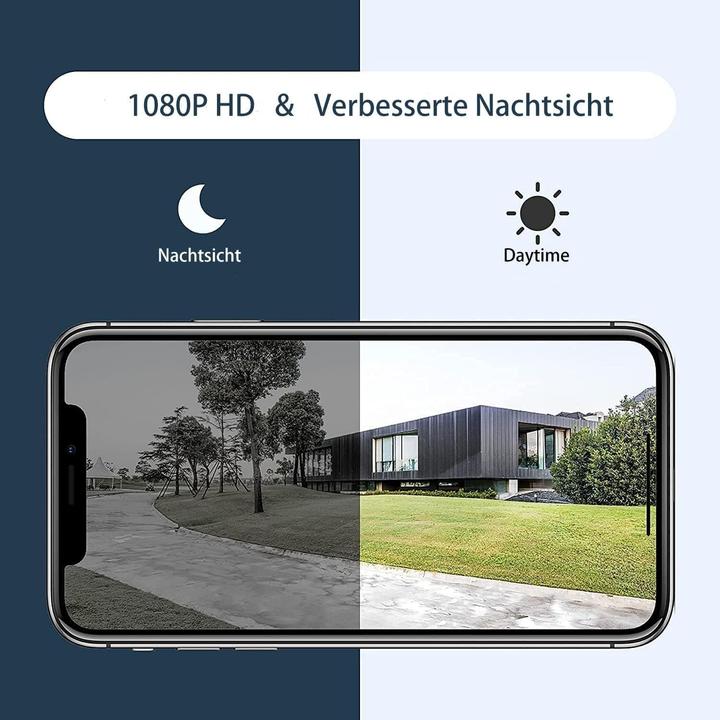 Immagine prodotto Arenti Kabellose 2K WLAN Überwachungskamera mit Nachtsicht