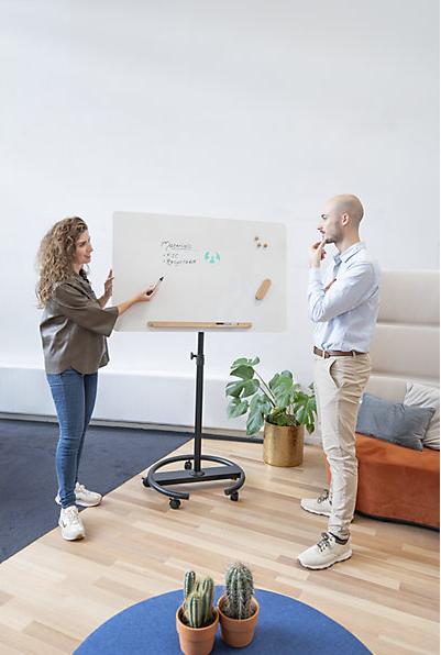 Image du produit Legamaster SKETCH INFINITE mobiles Flipchart Rundfuss