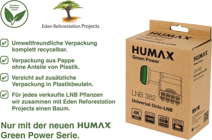 Image du produit Humax Octo-LNB Green Power (Octo LNB)