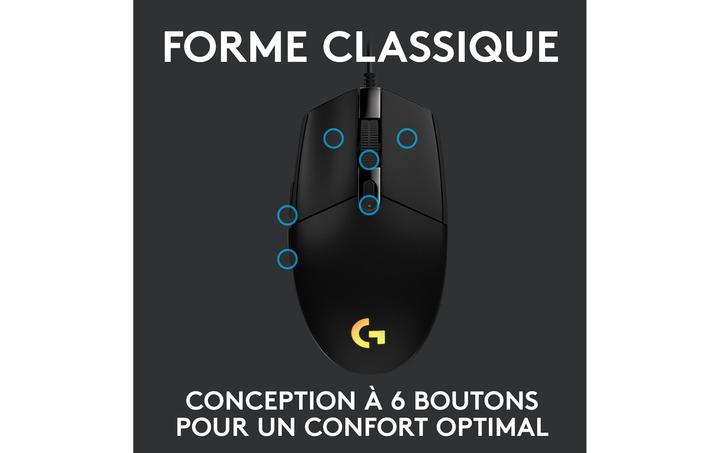 Actual product image Logitech G G203 Lightsync (Cable)
