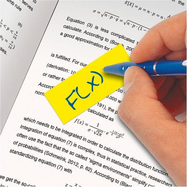 Image du produit Sigel Notes repositionnables Néon (20 x 50 mm)