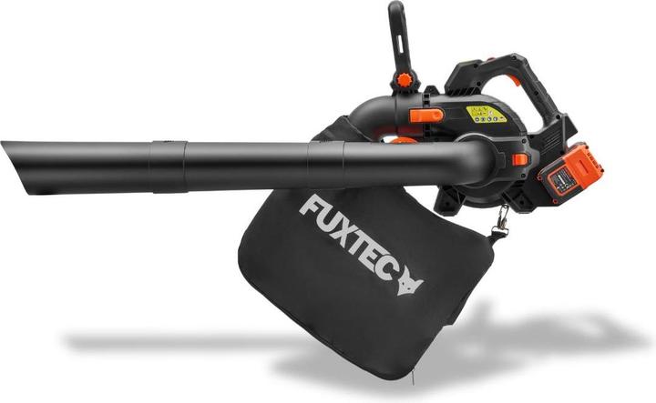 Actual product image Fuxtec 40 Volt 2in1 Akku-Laubbläser/-sauger Set FX-E2LBS-SET (Rechargeable battery operated, Vacuum cleaners & blowers)