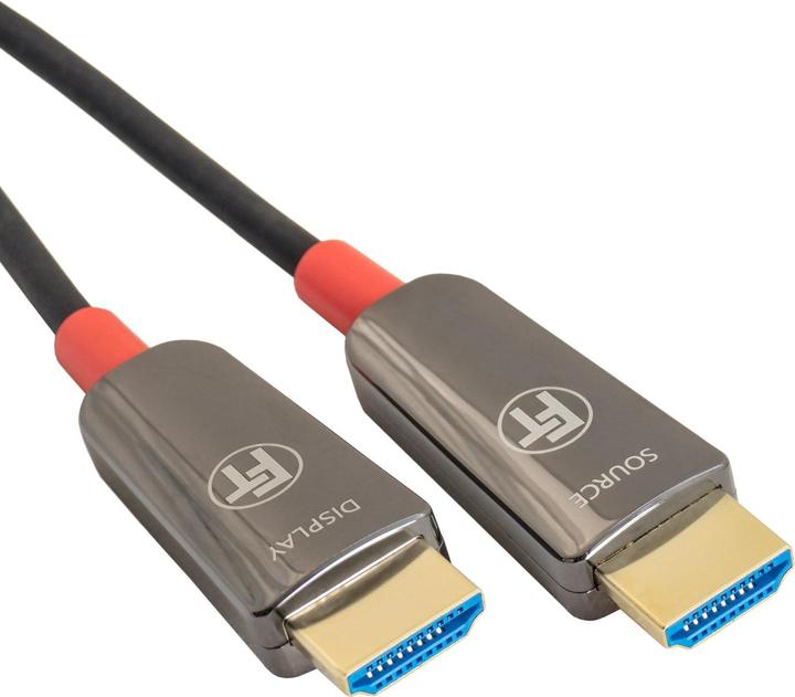 Produktbild FeinTech VMI90200 Optisches HDMI Glasfaser-Hybrid Kabel 8K 60Hz / 4K 120Hz 48 Gbps 20 m (20 m, HDMI)