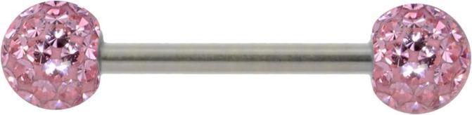 Bijouteria Brustpiercing (Edelstahl, Kristall, Epoxiharz)