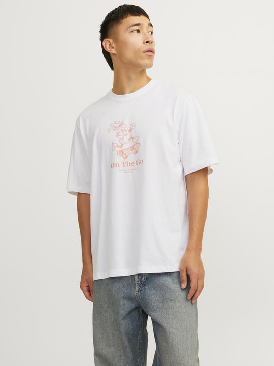 Immagine prodotto Jack & Jones T-shirt stampata con scollo rotondo (M)