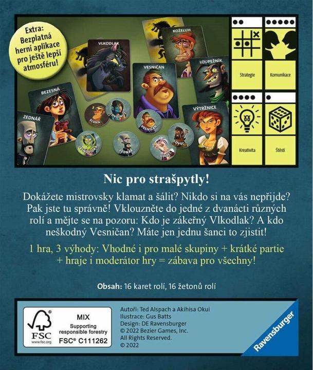 Produktbild Ravensburger Vollmond-Werwölfe Kartenspiel