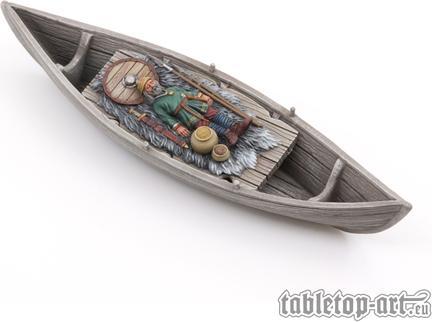 Actual product image Tabletop-Art Viking Sea Burial