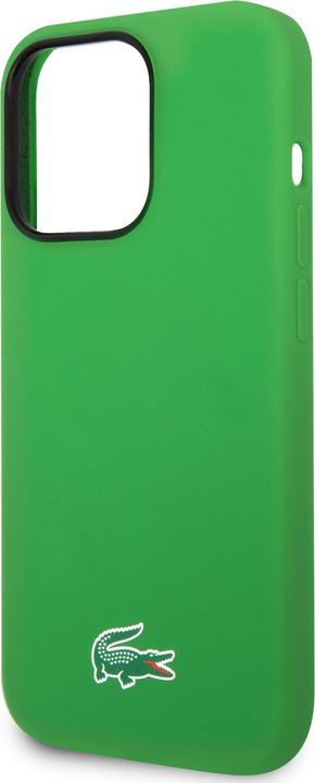 Actual product image Lacoste LCHMP15XSLON iPhone 15 Pro Max 6.7" zielony/green hardcase Silicone MagSafe (Apple iPhone 15 Pro Max)