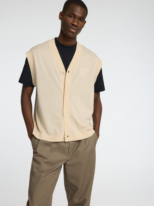 Image du produit Selected Homme Gilet tricoté 100% laine mérinos (S)