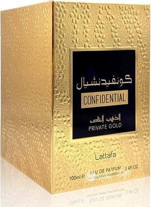 Image du produit Lattafa Perfumes Confidential Private Gold (Eau de parfum, 100 ml)