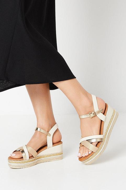 Produktbild Good For The Sole Sandalen mit Keilabsatz Amber (39)