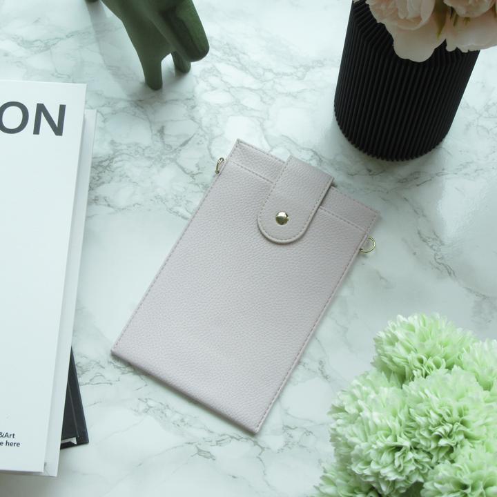 Actual product image PhoneLook Elegant universal smartphone shoulder bag made from vegan leather incl. leather shoulder strap