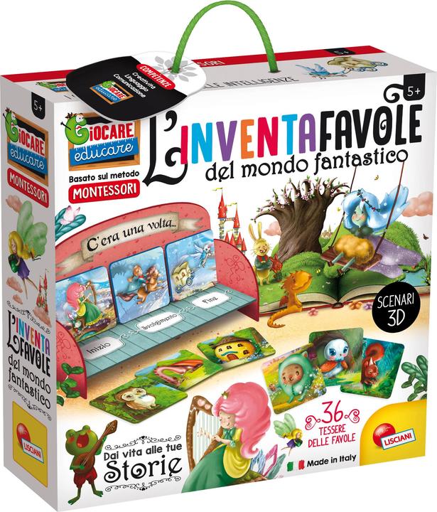 Actual product image Lisciani Montessori L'Inventafavole Del Mondo Fantastico