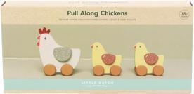 Actual product image Little Dutch Pull-along chicken Little Farm FSC