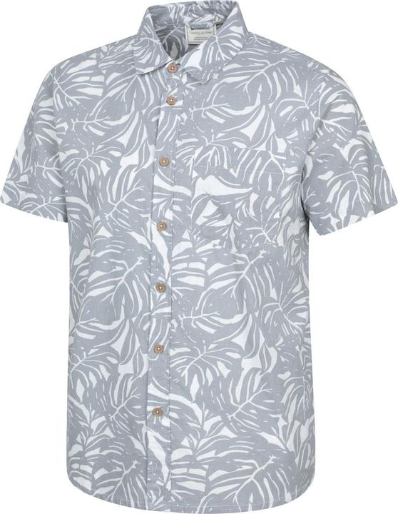 Actual product image Mountain Warehouse Mens Tropical Short-Sleeved Shirt (M)