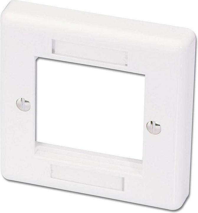 Lindy Cover for AV Wall Box For Non-German Wall Outlets