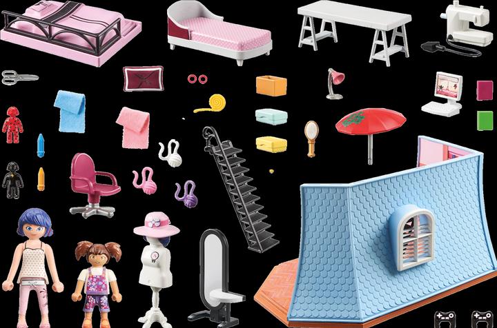 Image du produit Playmobil 71334 Miraculous : Loft des Marinettes (71334, Playmobil Miraculous)