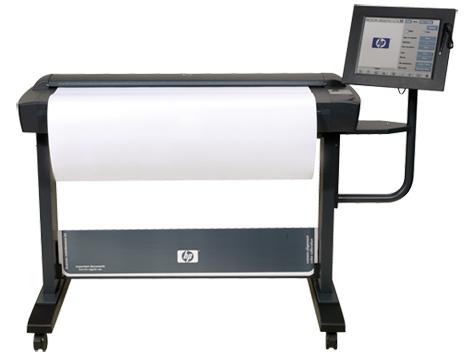Produktbild HP Designjet HD Scanner - Rollen-Scanner - Rolle 106,7 (Ethernet, USB)