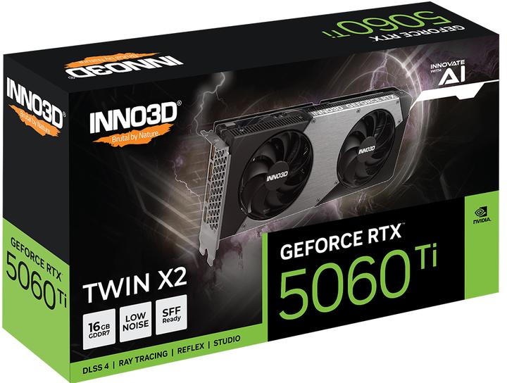 Image du produit Inno3D GeForce RTX 5060 Ti Twin X2 (16 Go)