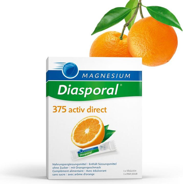 magnesium diasporal Magnesium Activ Direct Orange (60 Stück, Beutel, 120 g)