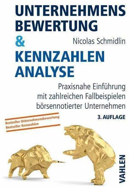 Produktbild Unternehmensbewertung & Kennzahlenanalyse (Deutsch, Nicolas Schmidlin, 2020)